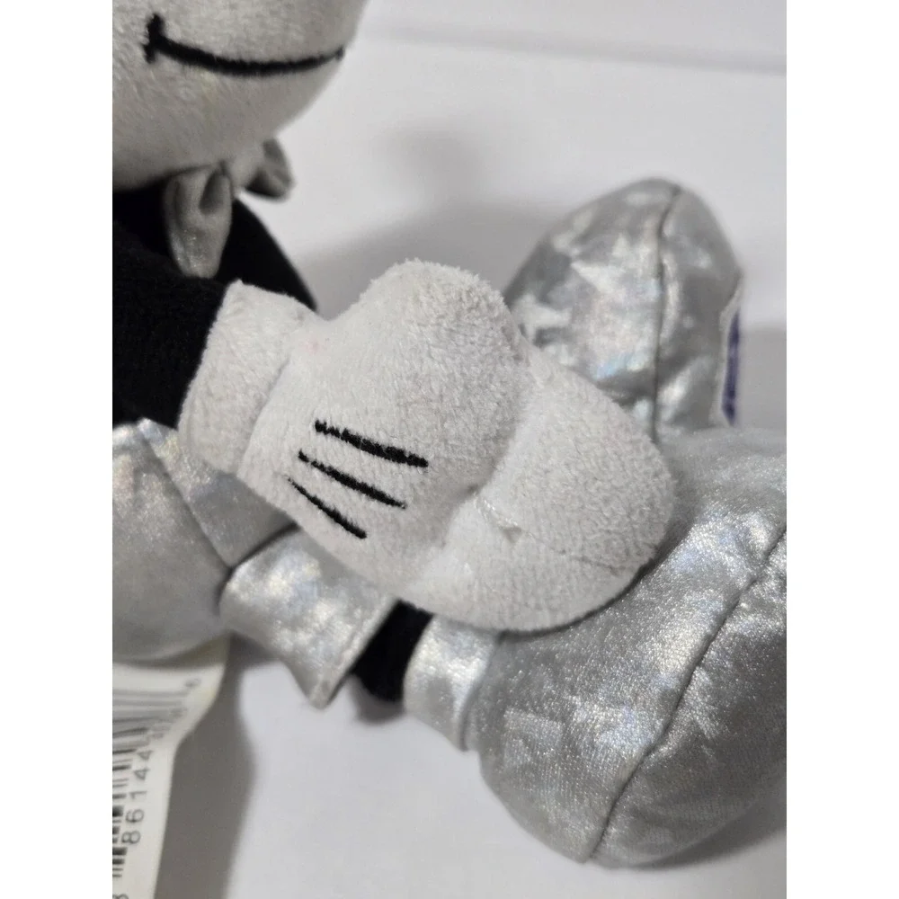 Disney‎ 100th Anniversary Mickey Mouse Small Plush Platinum Collectible